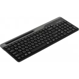 Клавиатура A4Tech FBK25 черный/серый USB беспроводная BT/Radio slim Multimedia (FBK25 BLACK)