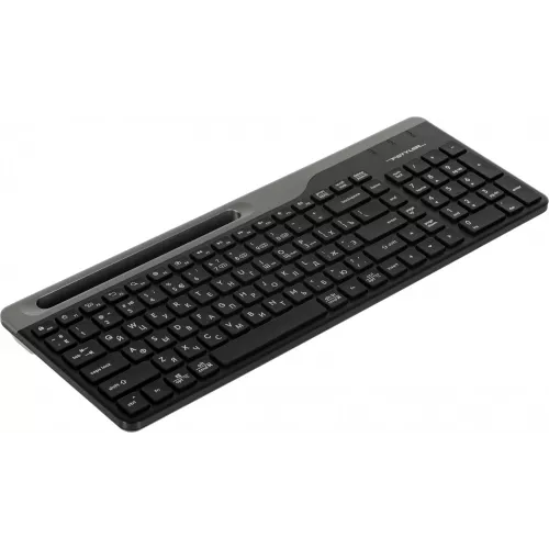 Клавиатура A4Tech FBK25 черный/серый USB беспроводная BT/Radio slim Multimedia (FBK25 BLACK)