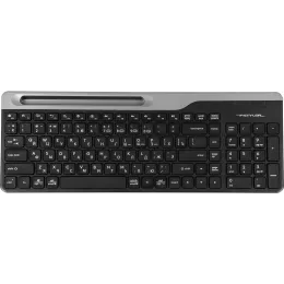 Клавиатура A4Tech FBK25 черный/серый USB беспроводная BT/Radio slim Multimedia (FBK25 BLACK)