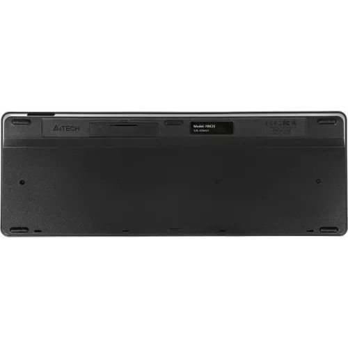 Клавиатура A4Tech FBK25 черный/серый USB беспроводная BT/Radio slim Multimedia (FBK25 BLACK)