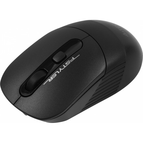 Мышь A4Tech Fstyler FB10C черный оптическая 2000dpi беспров. BT/Radio USB 4but (FB10C STONE BLACK)