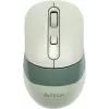 Мышь A4Tech Fstyler FB10C зеленый оптическая 2000dpi беспров. BT/Radio USB 4but (FB10C MATCHA GREEN)