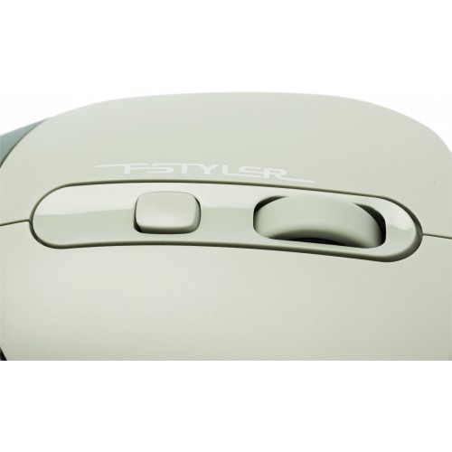 Мышь A4Tech Fstyler FB10C зеленый оптическая 2000dpi беспров. BT/Radio USB 4but (FB10C MATCHA GREEN)