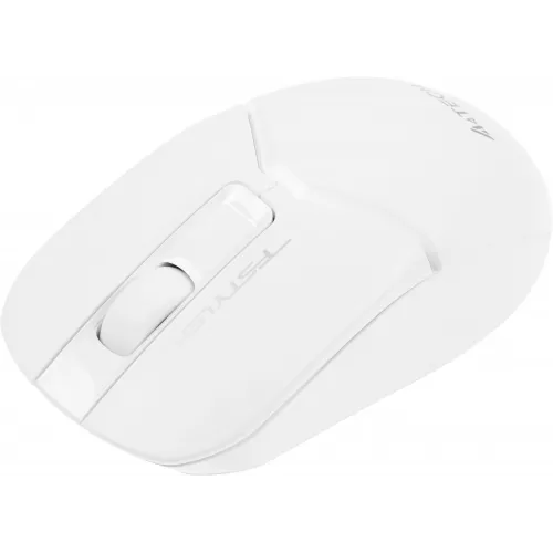 Мышь A4Tech Fstyler FB12 белый оптическая 1200dpi беспров. BT/Radio USB 3but (FB12 WHITE)