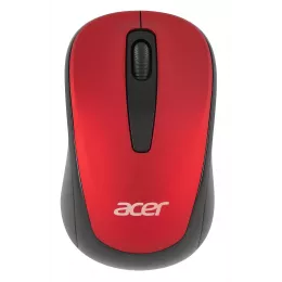Мышь Acer OMR136 красный оптическая 1000dpi беспров. USB для ноутбука 3but (ZL.MCEEE.01J)