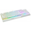 Клавиатура MSI GK30 белый USB Multimedia for gamer LED (подставка для запястий) (S11-04RU304-CLA) кабель 1.8м