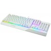Клавиатура MSI GK30 белый USB Multimedia for gamer LED (подставка для запястий) (S11-04RU304-CLA) кабель 1.8м