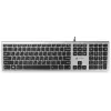 Клавиатура Оклик 890S серый/черный USB slim Multimedia (1784239) кабель 1.6м