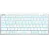 Клавиатура A4Tech FX61 белый USB slim LED (FX61 WHITE) кабель 1.5м