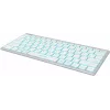Клавиатура A4Tech FX61 белый USB slim LED (FX61 WHITE) кабель 1.5м