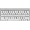 Клавиатура A4Tech FX61 белый USB slim LED (FX61 WHITE) кабель 1.5м
