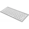 Клавиатура A4Tech FX61 белый USB slim LED (FX61 WHITE) кабель 1.5м
