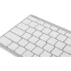 Клавиатура A4Tech FX61 белый USB slim LED (FX61 WHITE) кабель 1.5м