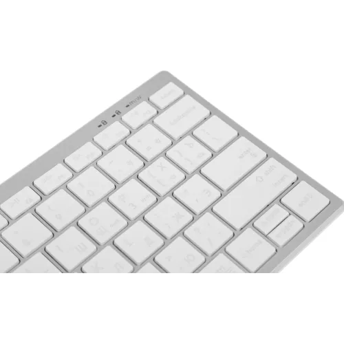 Клавиатура A4Tech FX61 белый USB slim LED (FX61 WHITE) кабель 1.5м