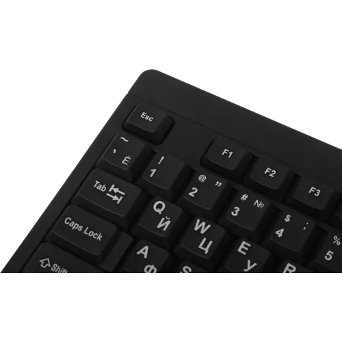 Клавиатура Оклик 95M черный USB (1788106) кабель 1.6м