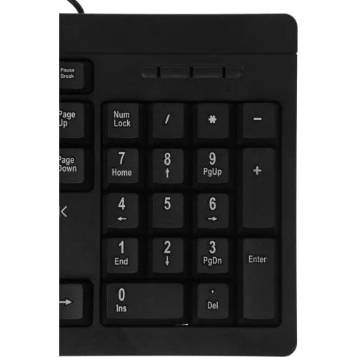Клавиатура Оклик 95M черный USB (1788106) кабель 1.6м