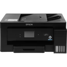 МФУ струйный Epson L14150 (C11CH96403/502/503/505/506/507) A3 Duplex Net WiFi черный