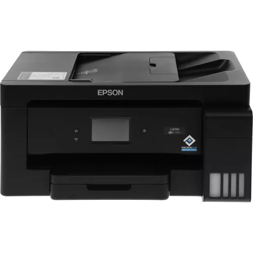 МФУ струйный Epson L14150 (C11CH96403/502/503/505/506/507) A3 Duplex Net WiFi черный