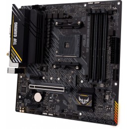 Материнская плата Asus TUF GAMING A520M-PLUS WIFI Soc-AM4 AMD A520 4xDDR4 mATX AC`97 8ch(7.1) 2xGgE RAID+VGA+HDMI+DP