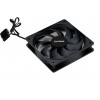 Вентилятор для корпуса Digma DFAN-120-9 120х120x25 черный 3-pin 4-pin (Molex) 23дБ (упак.:1шт) Ret