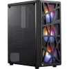 Корпус Formula Mana черный без БП ATX 4x120mm 2xUSB2.0 1xUSB3.0 audio bott PSU