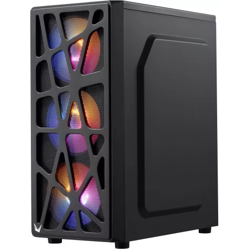 Корпус Formula Mana черный без БП ATX 4x120mm 2xUSB2.0 1xUSB3.0 audio bott PSU