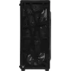 Корпус Formula Mana черный без БП ATX 4x120mm 2xUSB2.0 1xUSB3.0 audio bott PSU
