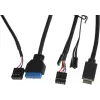 Корпус Formula Mana черный без БП ATX 4x120mm 2xUSB2.0 1xUSB3.0 audio bott PSU