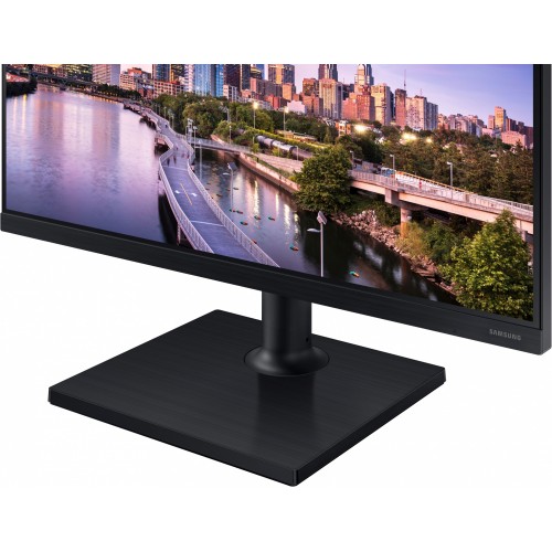 Монитор Samsung 24" F24T450GY черный IPS LED 16:10 DVI HDMI M/M матовая HAS Piv 250cd 178гр/178гр 1920x1200 75Hz DP FHD USB 5.5кг