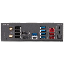 Материнская плата Gigabyte B650M AORUS ELITE AX Socket AM5 AMD B650 4xDDR5 mATX AC`97 8ch(7.1) 2.5Gg RAID+HDMI+DP
