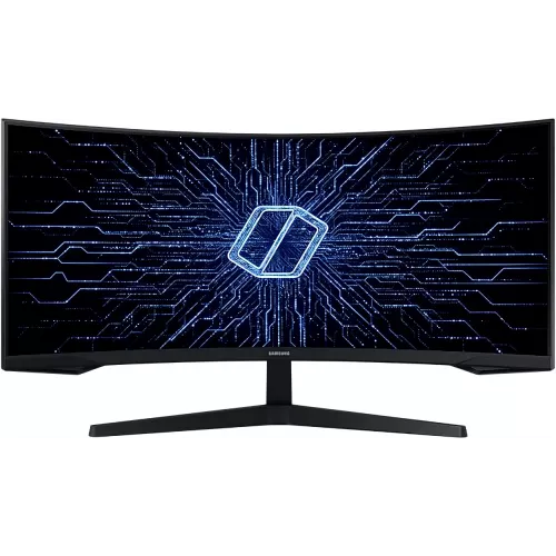 Монитор Samsung 34" Odyssey G5 C34G55TWWI черный VA LED 1ms 21:9 HDMI матовая 250cd 178гр/178гр 3440x1440 165Hz DP UW 5.6кг