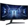 Монитор Samsung 34" Odyssey G5 C34G55TWWI черный VA LED 1ms 21:9 HDMI матовая 250cd 178гр/178гр 3440x1440 165Hz DP UW 5.6кг