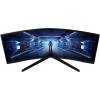 Монитор Samsung 34" Odyssey G5 C34G55TWWI черный VA LED 1ms 21:9 HDMI матовая 250cd 178гр/178гр 3440x1440 165Hz DP UW 5.6кг