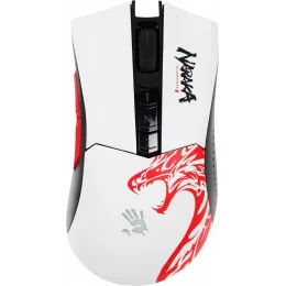 Мышь A4Tech Bloody R90 Plus Naraka белый/рисунок оптическая 5000dpi беспров. USB 7but