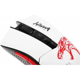 Мышь A4Tech Bloody R90 Plus Naraka белый/рисунок оптическая 5000dpi беспров. USB 7but