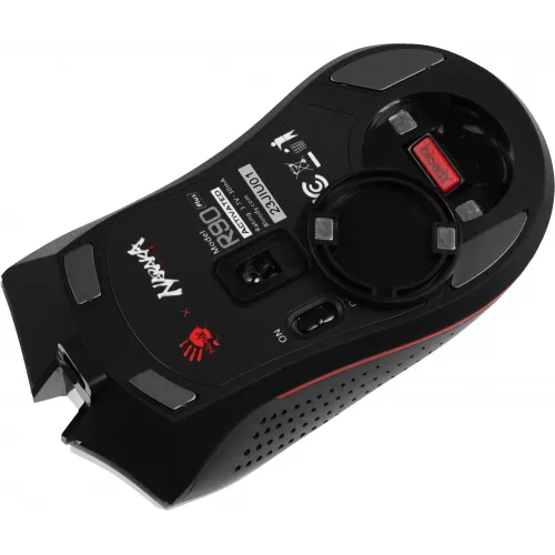 Мышь A4Tech Bloody R90 Plus Naraka белый/рисунок оптическая 5000dpi беспров. USB 7but