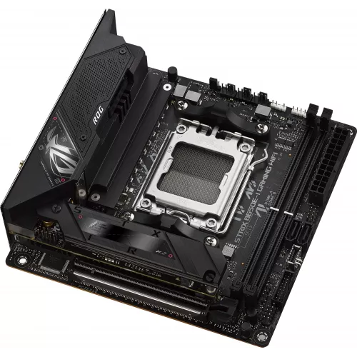 Материнская плата Asus ROG STRIX B650E-I GAMING WIFI Socket AM5 AMD B650 2xDDR5 mini-ITX AC`97 8ch(7.1) 2.5Gg RAID+HDMI