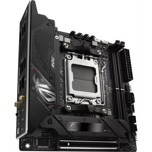 Материнская плата Asus ROG STRIX B650E-I GAMING WIFI Socket AM5 AMD B650 2xDDR5 mini-ITX AC`97 8ch(7.1) 2.5Gg RAID+HDMI