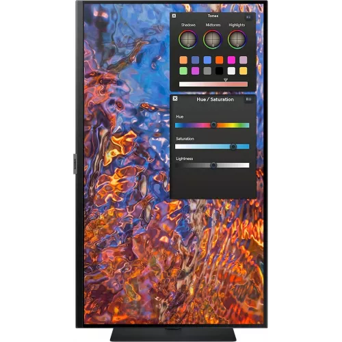 Монитор Samsung 32" ViewFinity S8 S32B800PXI черный IPS LED 5ms 16:9 HDMI полуматовая HAS Piv 350cd 178гр/178гр 3840x2160 60Hz DP 4K USB 5.2кг