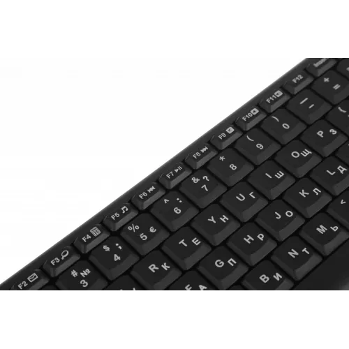 Клавиатура + мышь Logitech MK220 клав:черный мышь:черный USB беспроводная (920-003161)