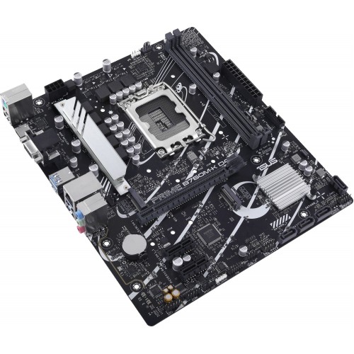 Материнская плата Asus PRIME B760M-K D4 Soc-1700 Intel B760 2xDDR4 mATX AC`97 8ch(7.1) GbLAN RAID+VGA+HDMI
