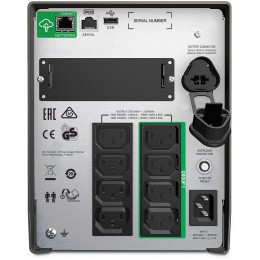 Источник бесперебойного питания APC Smart-UPS SMT1500IC 1000Вт 1500ВА черный