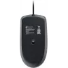 Мышь Оклик 100M черный оптическая 1600dpi USB для ноутбука 4but (1909417)
