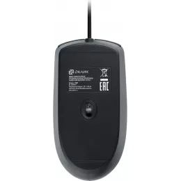 Мышь Оклик 100M черный оптическая 1600dpi USB для ноутбука 4but (1909417)