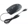 Мышь Оклик 100M черный оптическая 1600dpi USB для ноутбука 4but (1909417)