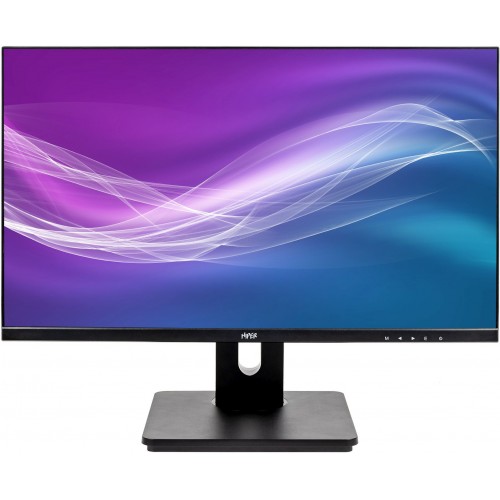 Монитор Hiper 23.8" EasyView HS2401H черный IPS LED 5ms 16:9 HDMI M/M матовая HAS 250cd 178гр/178гр 1920x1080 75Hz FreeSync VGA DP FHD 4.45кг