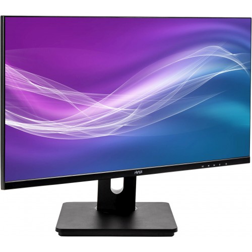 Монитор Hiper 23.8" EasyView HS2401H черный IPS LED 5ms 16:9 HDMI M/M матовая HAS 250cd 178гр/178гр 1920x1080 75Hz FreeSync VGA DP FHD 4.45кг