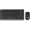 Клавиатура + мышь A4Tech Fstyler FG1110 клав:черный/серый мышь:черный/серый USB беспроводная Multimedia (FG1110 GREY)