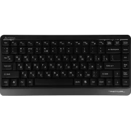 Клавиатура + мышь A4Tech Fstyler FG1110 клав:черный/серый мышь:черный/серый USB беспроводная Multimedia (FG1110 GREY)