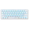 Клавиатура Оклик K763W механическая белый USB беспроводная BT/Radio Multimedia for gamer LED (1920562) кабель 1.5м